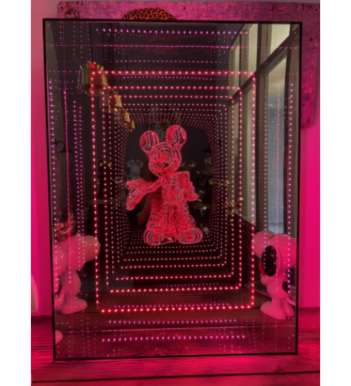 法国Leblon Delienne MICKEY INFINITY 米奇 艺术品 摆件装饰礼物80 x 60 cm